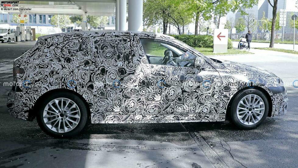 BMW 1er Redesign Spionageaufnahmen