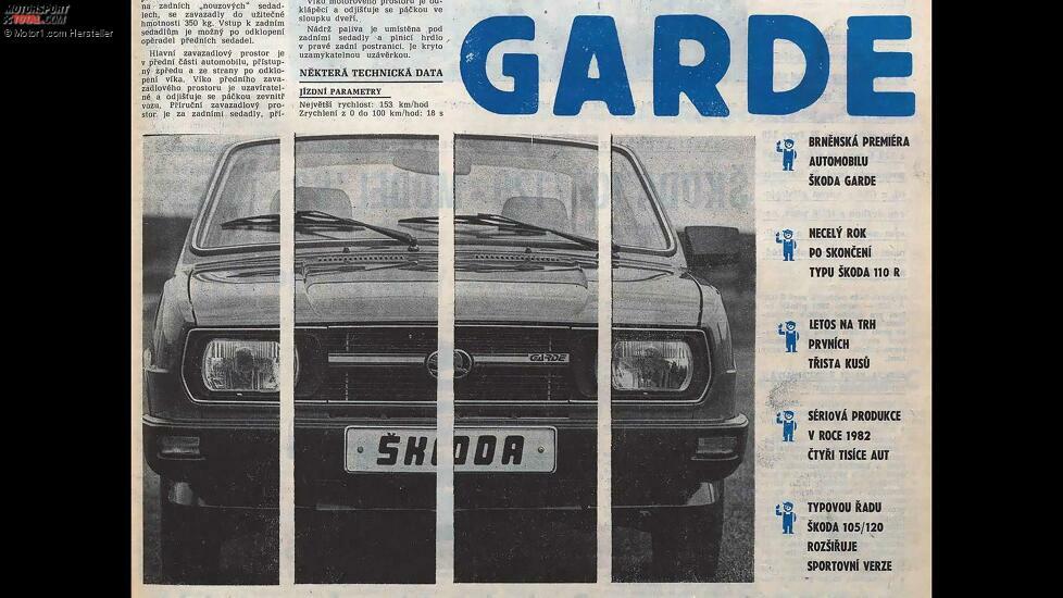 Skoda Garde/Rapid (1981-84)