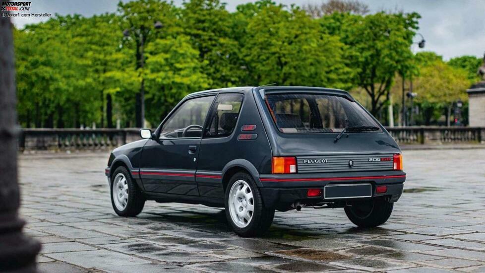 Peugeot 205 GTI 1.9 (1987) vom Auktionshaus Aguttes