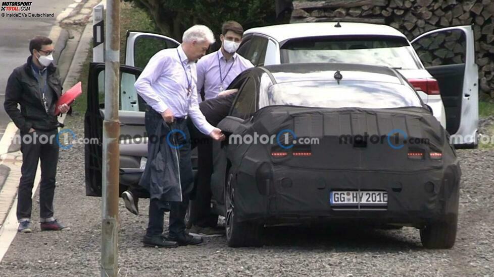 2023 Hyundai Ioniq 6 prototype screenshot from spy video