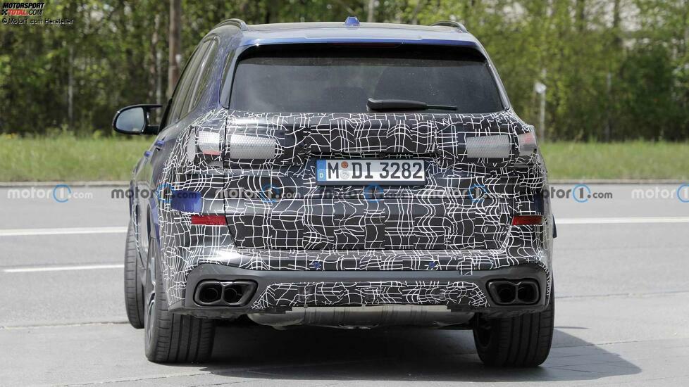 BMW X5 LCI auf neuen Erlkönigbildern