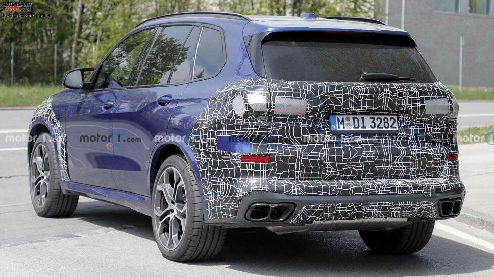 BMW X5 LCI auf neuen Erlkönigbildern