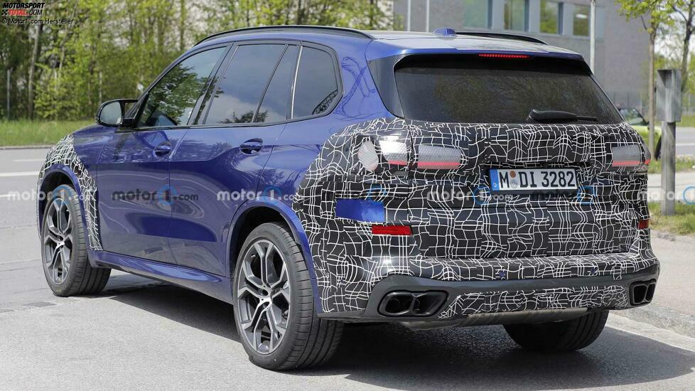 BMW X5 LCI auf neuen Erlkönigbildern