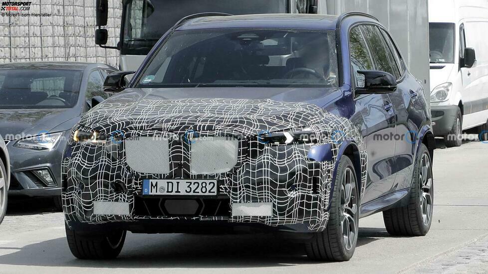 BMW X5 LCI auf neuen Erlkönigbildern