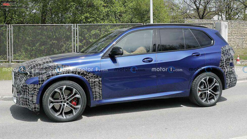 BMW X5 LCI auf neuen Erlkönigbildern