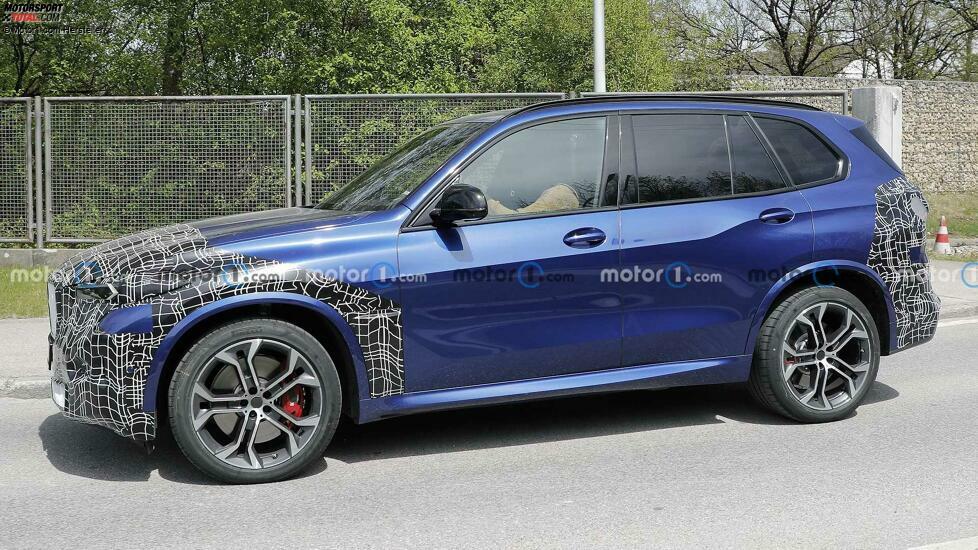 BMW X5 LCI auf neuen Erlkönigbildern