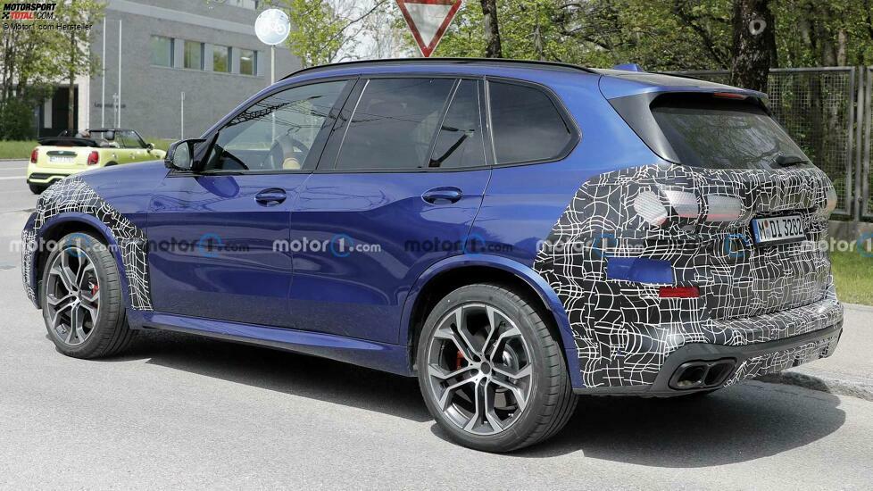 BMW X5 LCI auf neuen Erlkönigbildern