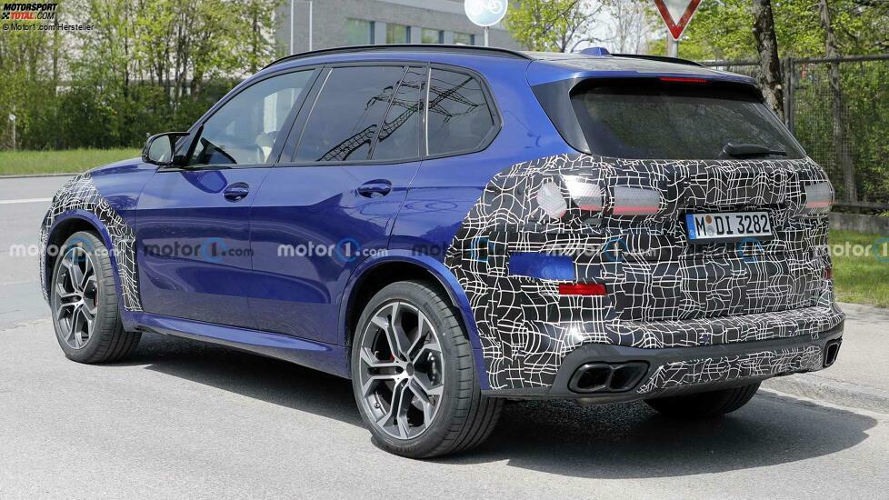 BMW X5 LCI auf neuen Erlkönigbildern