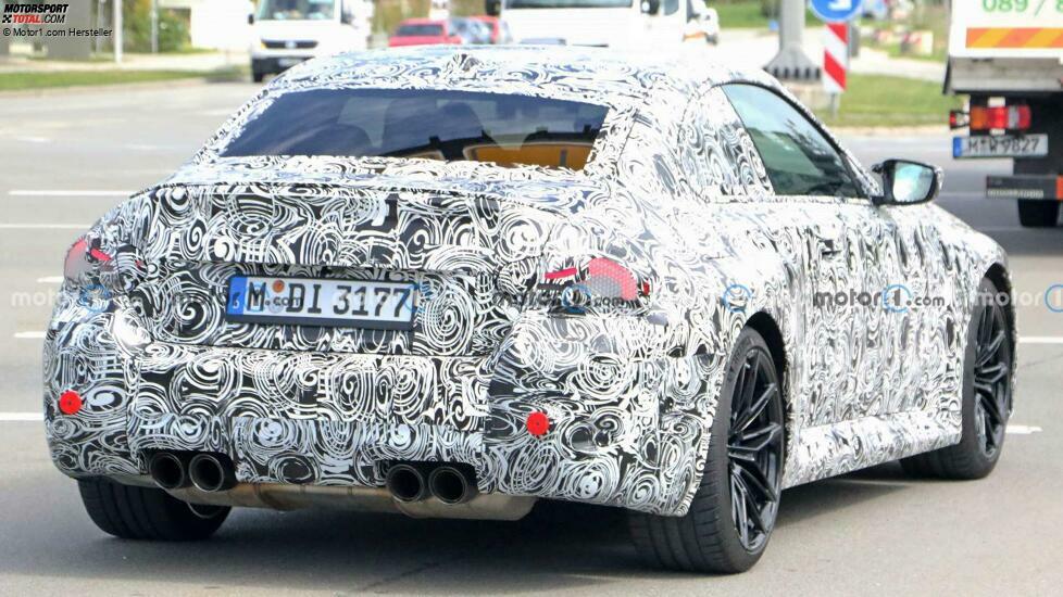 Neue 2023 BMW M2 Spionage-Aufnahmen