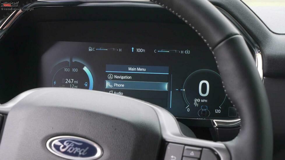 Ford F-150 Lightning: Das Interieur