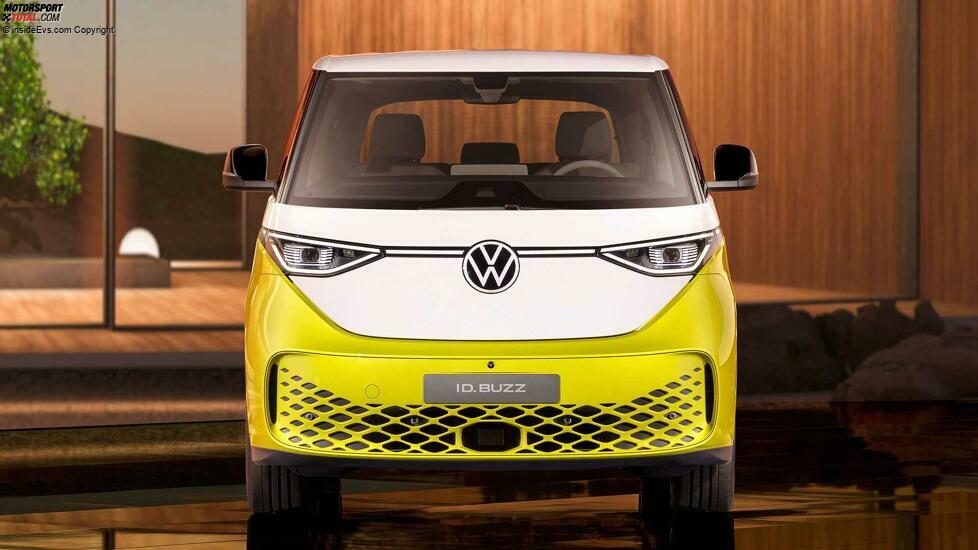 VW ID. Buzz in Limonengelb: Das Exterieur