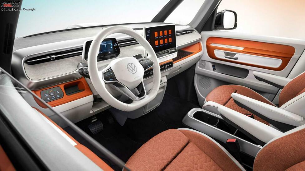 VW ID. Buzz in Energetic Orange: Das Cockpit