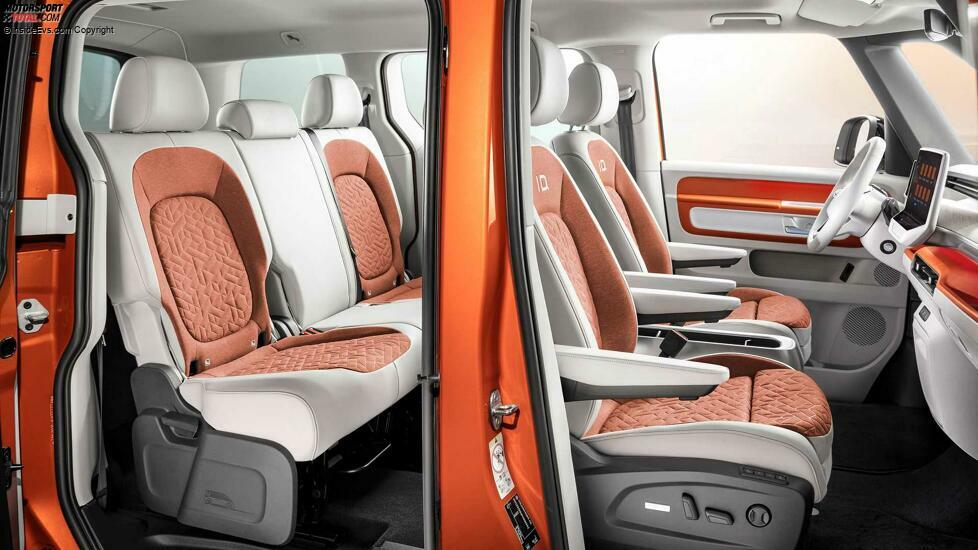 VW ID. Buzz in Energetic Orange: Das Interieur