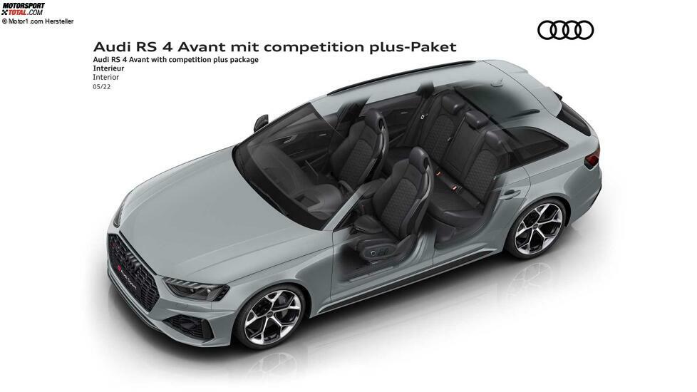 Audi RS 4 Avant mit competition plus-Paket (2022)