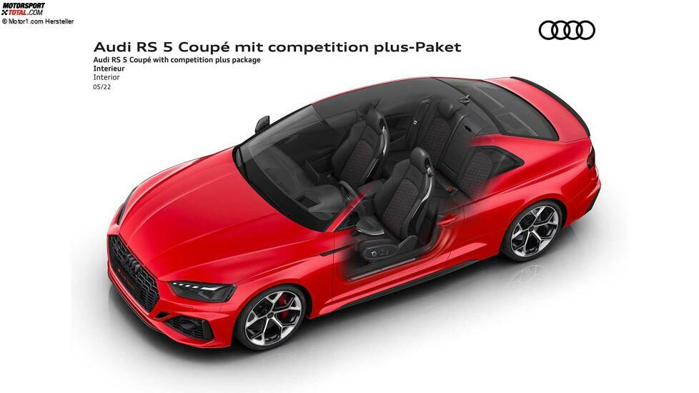 Audi RS 5 Coupé mit competition plus-Paket (2022)