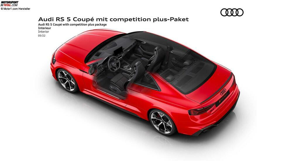 Audi RS 5 Coupé mit competition plus-Paket (2022)