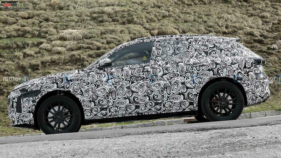 Audi Q5 (2023) auf neuen Erlkönigbildern