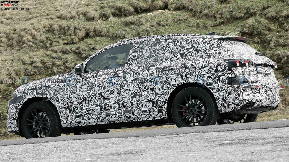 Audi Q5 (2023) auf neuen Erlkönigbildern
