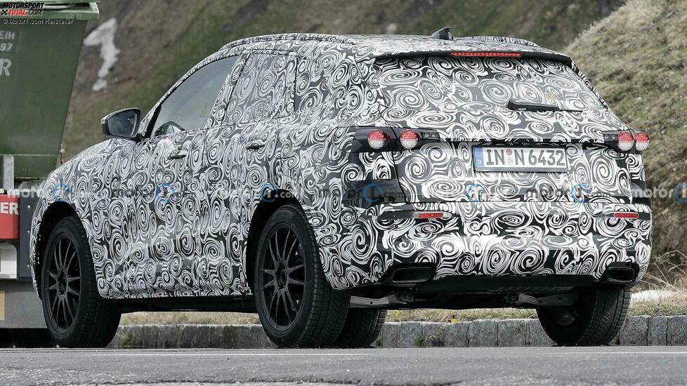 Audi Q5 (2023) auf neuen Erlkönigbildern