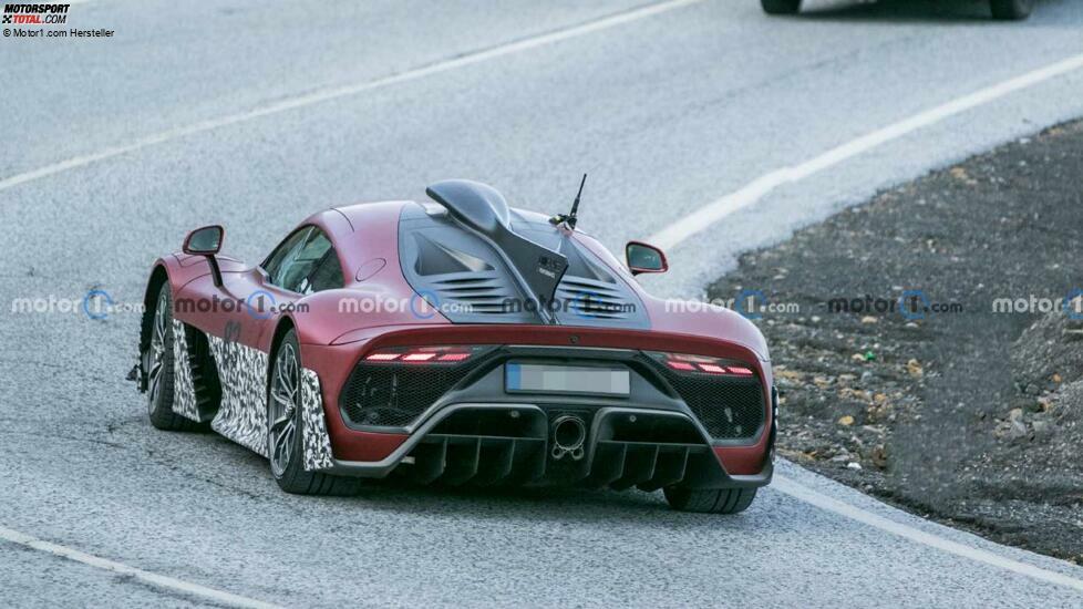 Mercedes-AMG One Rückfahr-Spionage-Foto