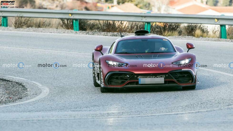 Mercedes-AMG One Frontansicht-Spionage-Foto