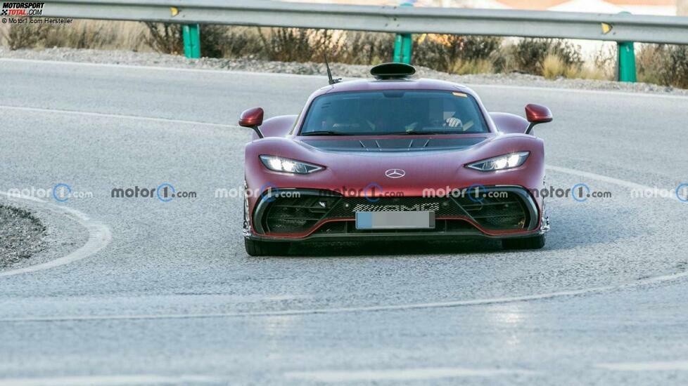 Mercedes-AMG One Frontansicht-Spionage-Foto