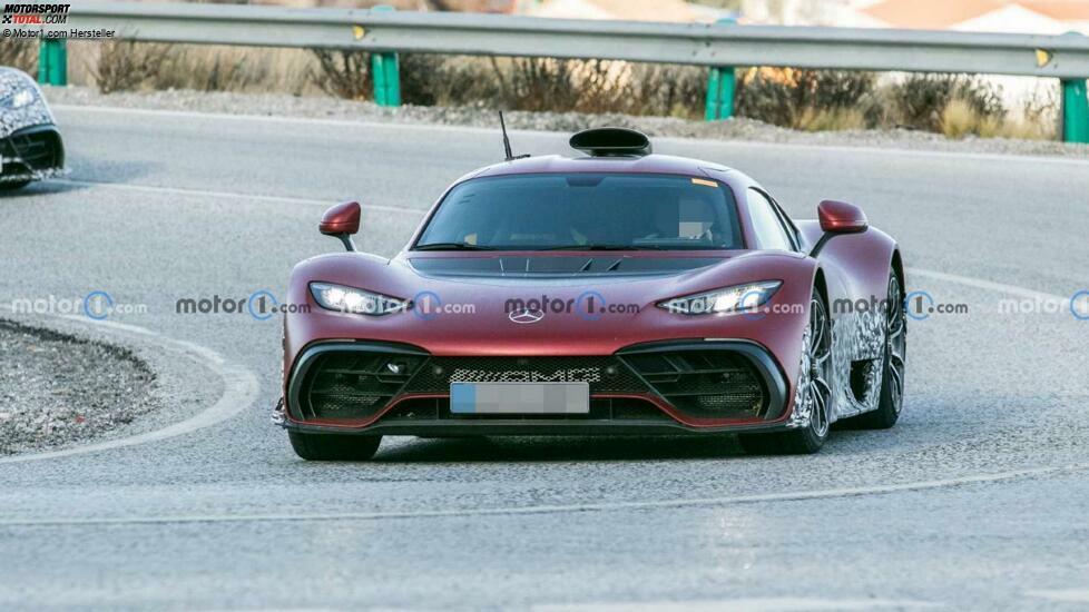 Mercedes-AMG One Frontansicht-Spionage-Foto