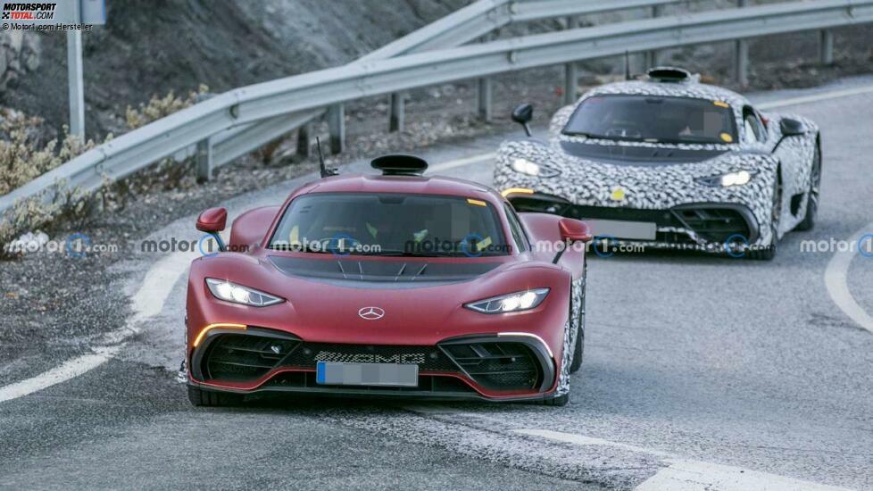 Mercedes-AMG One Frontansicht-Spionage-Foto