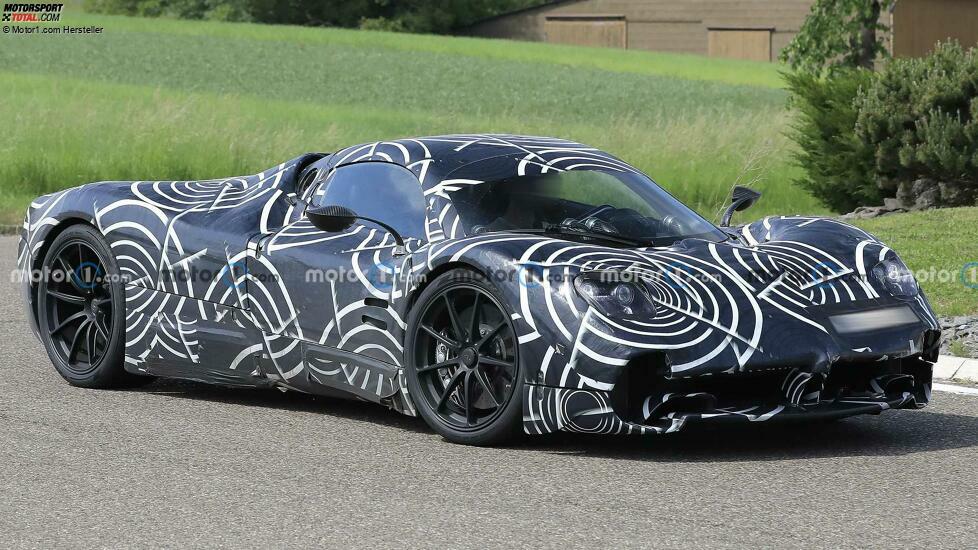Pagani C10 als Erlkönig erwischt