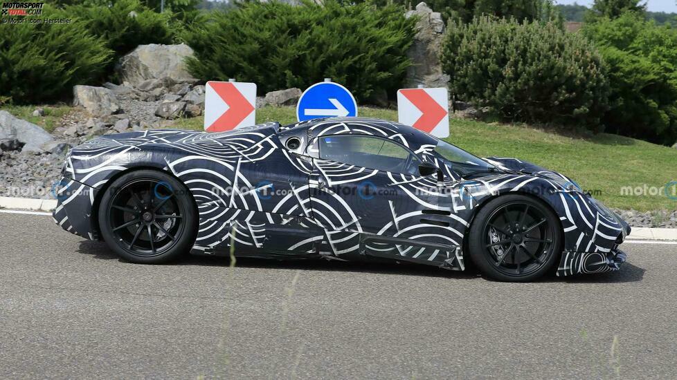 Pagani C10 als Erlkönig erwischt