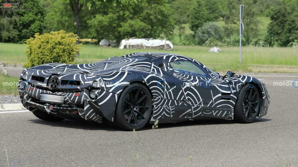 Pagani C10 als Erlkönig erwischt
