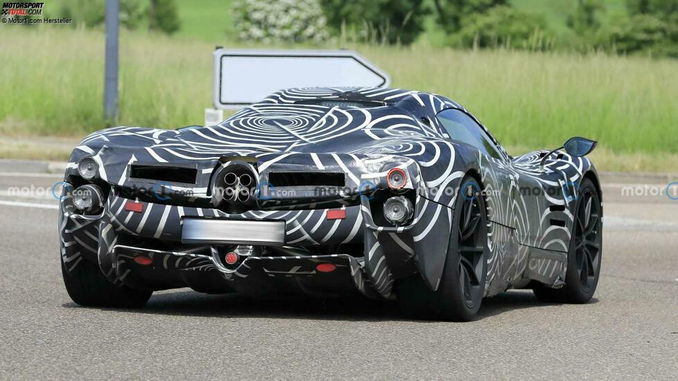 Pagani C10 als Erlkönig erwischt