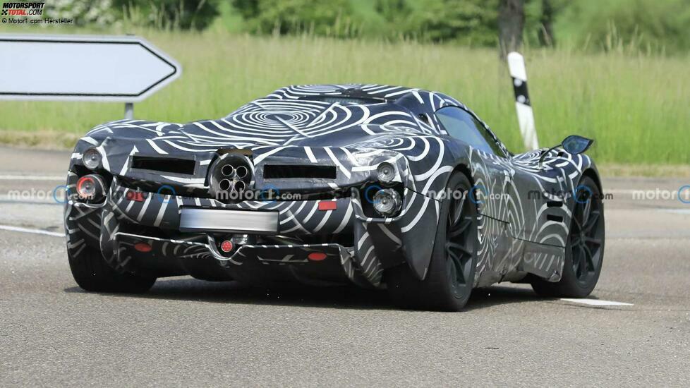 Pagani C10 als Erlkönig erwischt