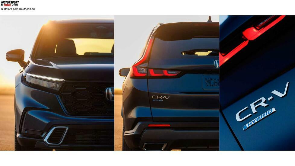 Teaser-Fotos des neuen Honda CR-V Hybrid