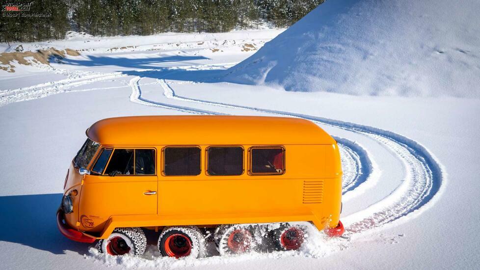 Raupen-Fuchs (1962) VW T1-Unikat mit Gleiskettenantrieb