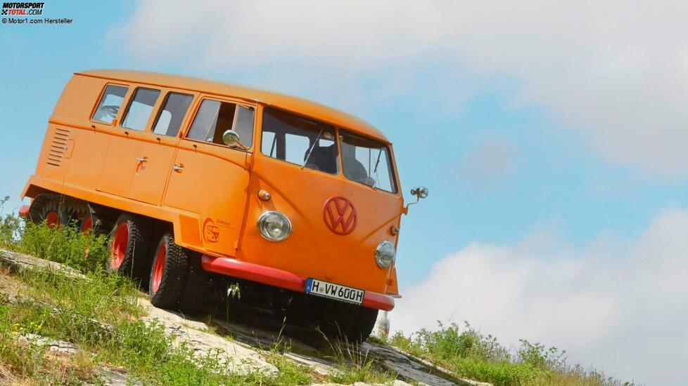 Raupen-Fuchs (1962) VW T1-Unikat mit Gleiskettenantrieb