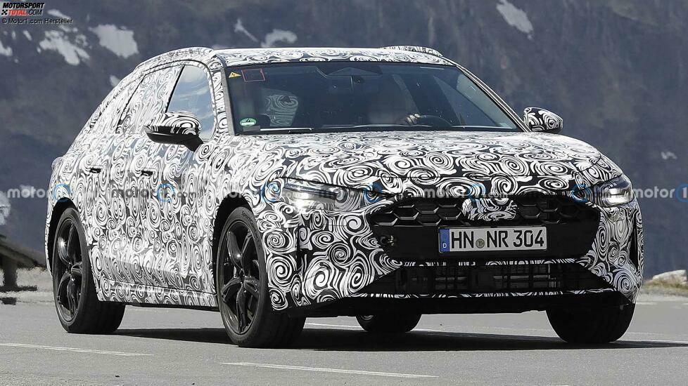 Audi A4 Avant (2023) als Erlkönig