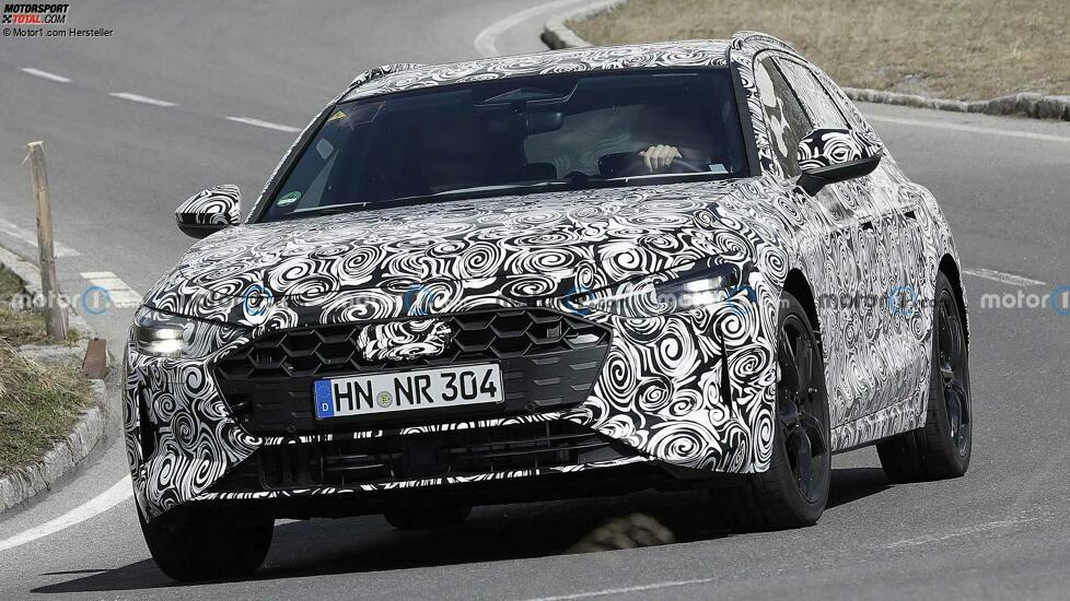 Audi A4 Avant (2023) als Erlkönig