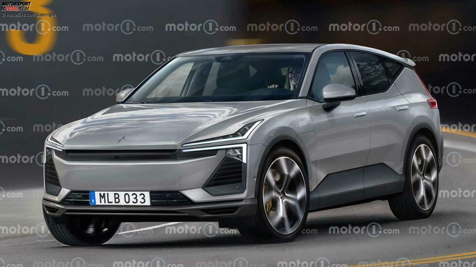 Polestar 3 (2022): Elektro-SUV im exklusiven Rendering