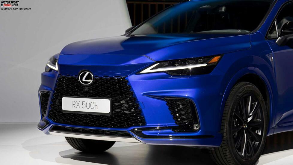 2023 Lexus RX 500h Auf der Bühne vorne schließen