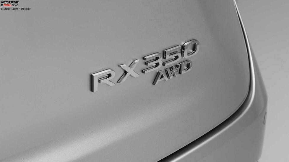 2023 Lexus RX 350 Plakette