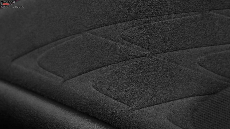 2023 Lexus RX 500h F Sport Stoffdetail in Weiß