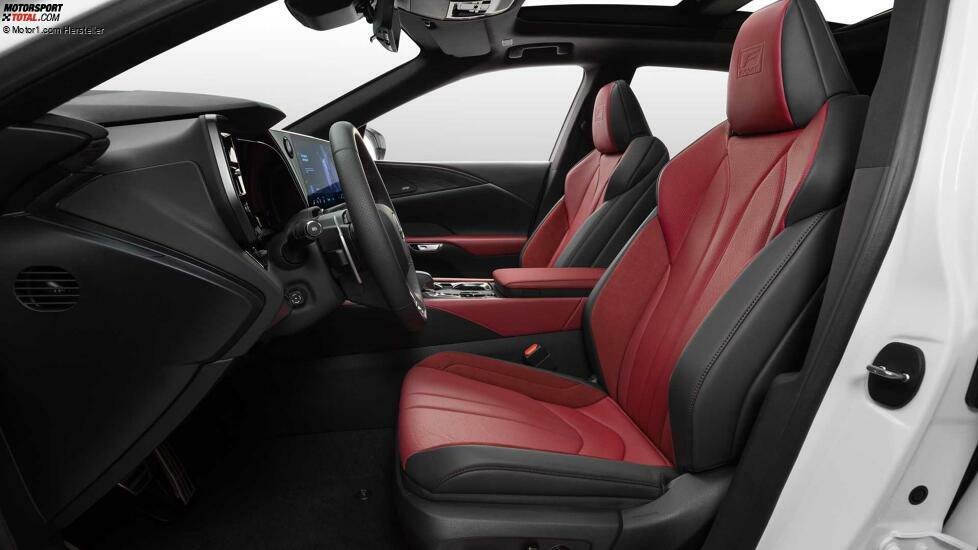2023 Lexus RX 500h F Sport Weiße Vordersitze