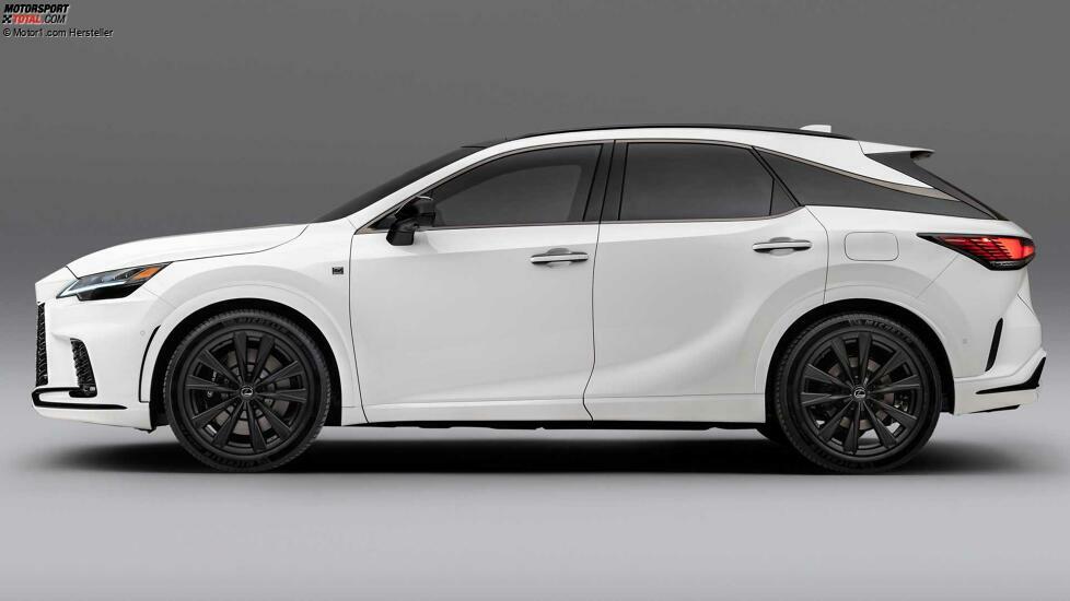 2023 Lexus RX 500h F Sport Weiß Profil