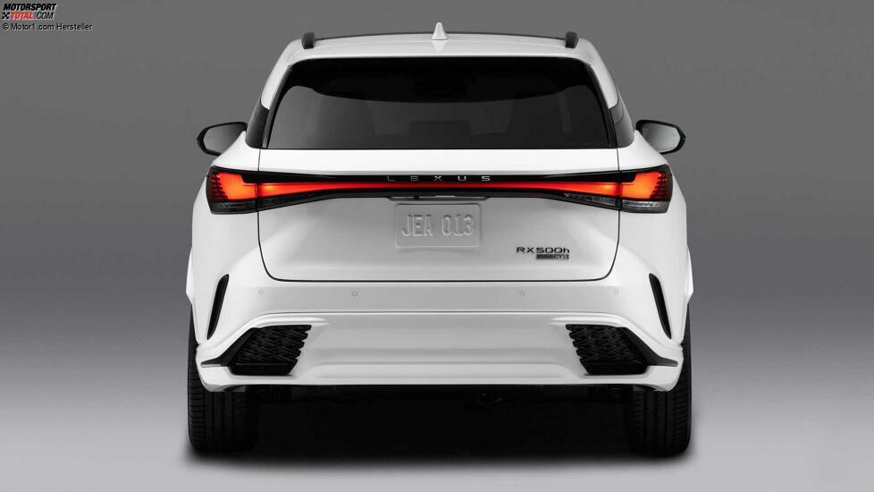 2023 Lexus RX 500h F Sport Weißes Gesicht