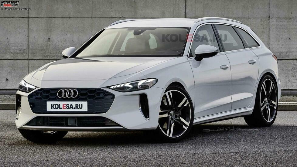 2023 Audi A4 Avant inoffizielle Darstellung