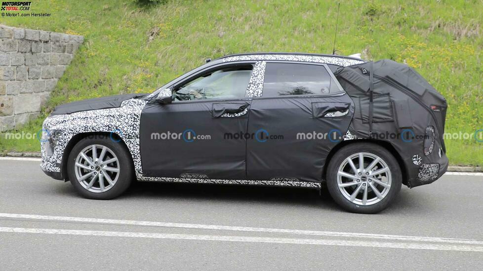 Hyundai Kona (2023) auf neuen Erlkönigfotos