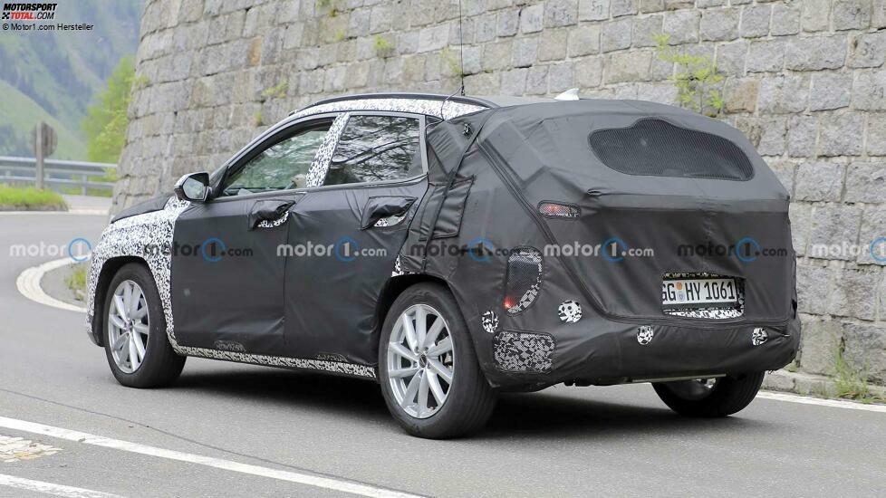 Hyundai Kona (2023) auf neuen Erlkönigfotos