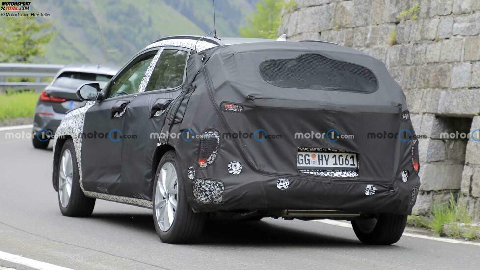 Hyundai Kona (2023) auf neuen Erlkönigfotos