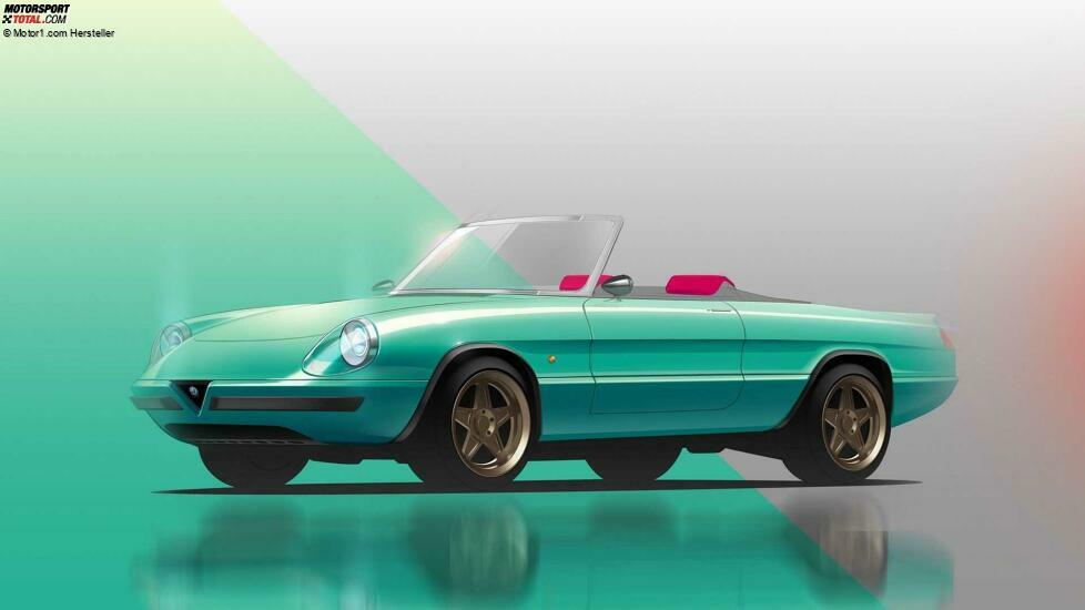 Alfa Romeo Spider Duetto Hybrid von Garage Italia